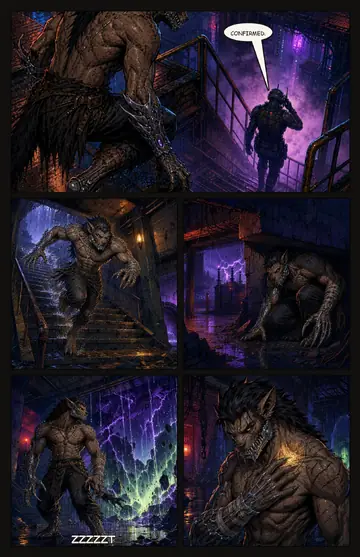 Chrome and Claws sample page 06
