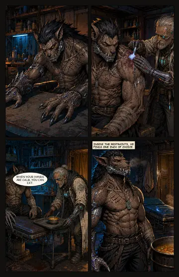Chrome and Claws sample page 11