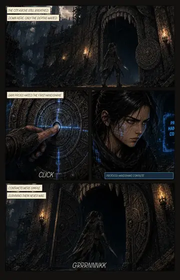Dungeon Bound sample page 02