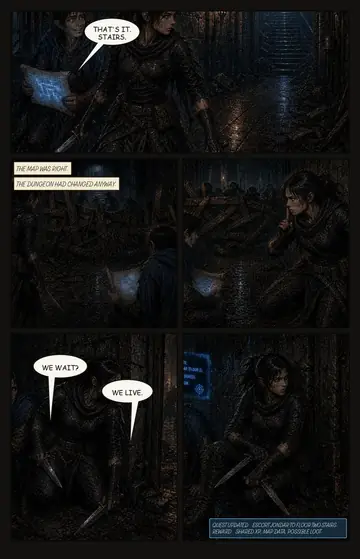 Dungeon Bound sample page 13