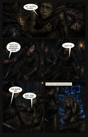 Dungeon Bound sample page 16