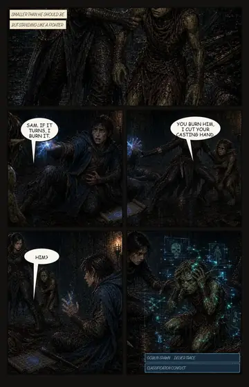 Dungeon Bound sample page 17